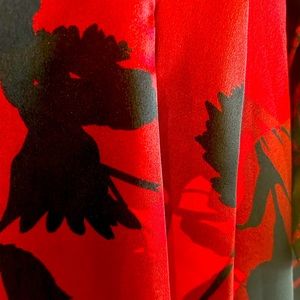 Stunning Red/Black Dress